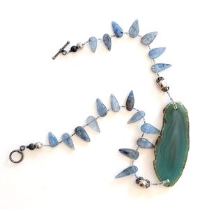 Agate Slice Choker